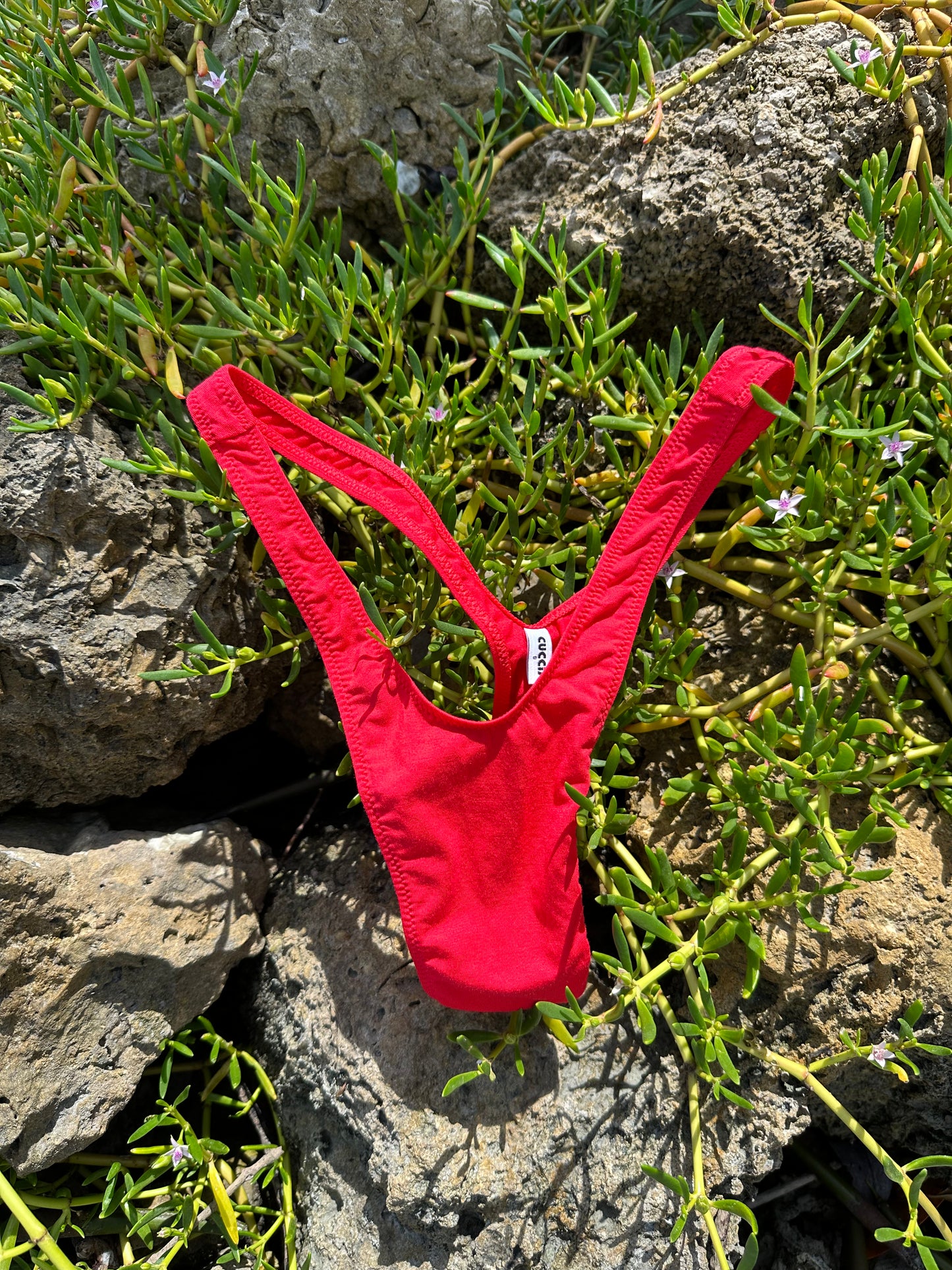 Red Soprano Bamboo Thong