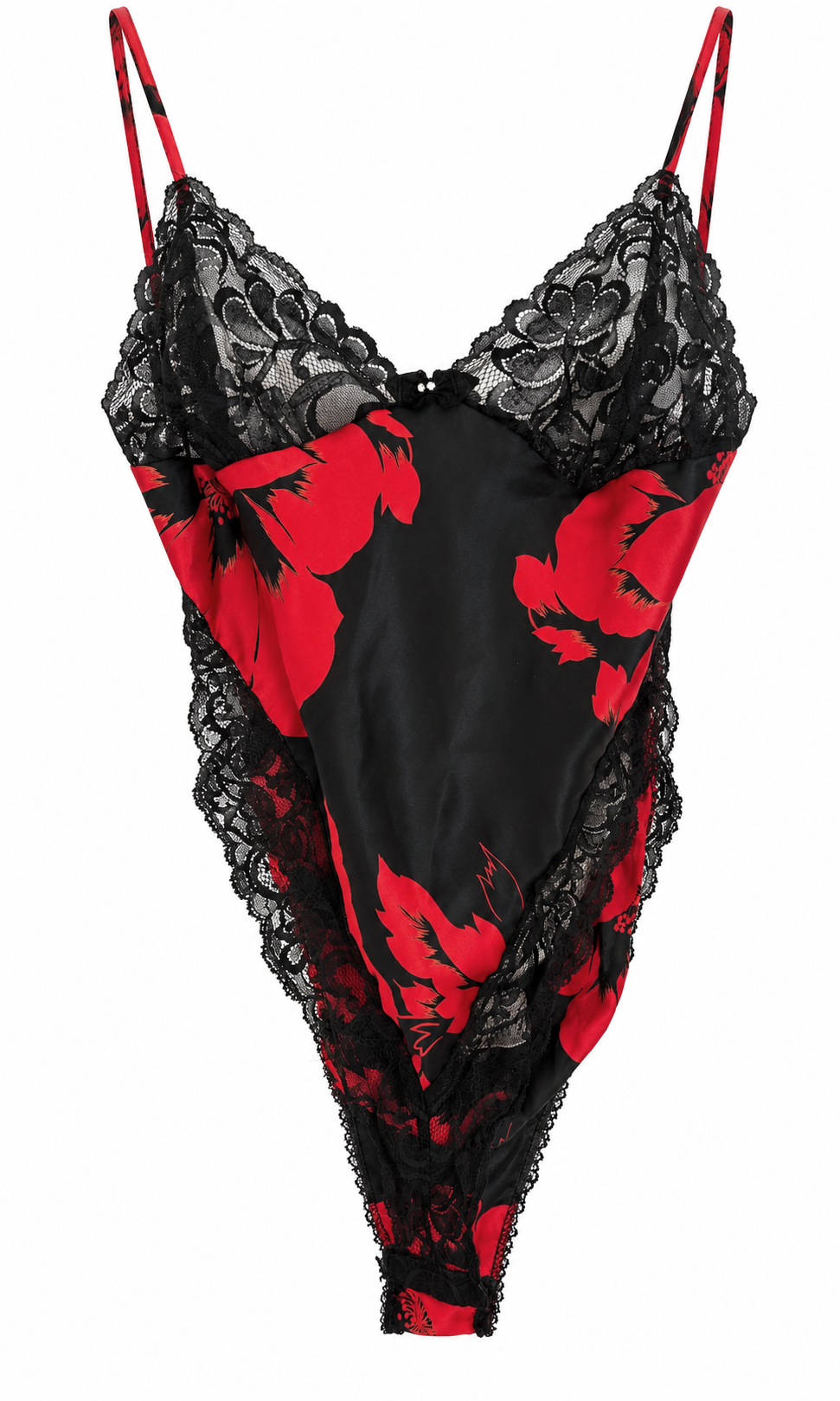Vintage Floral Lace Bodysuit