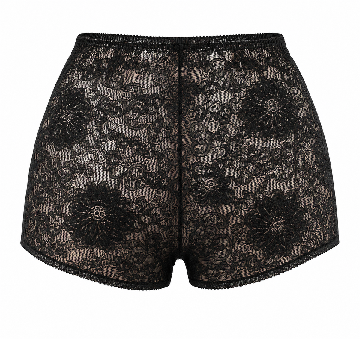 VINTAGE LACE BOY SHORT PANTIES