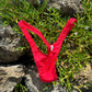 Red Soprano Bamboo Thong