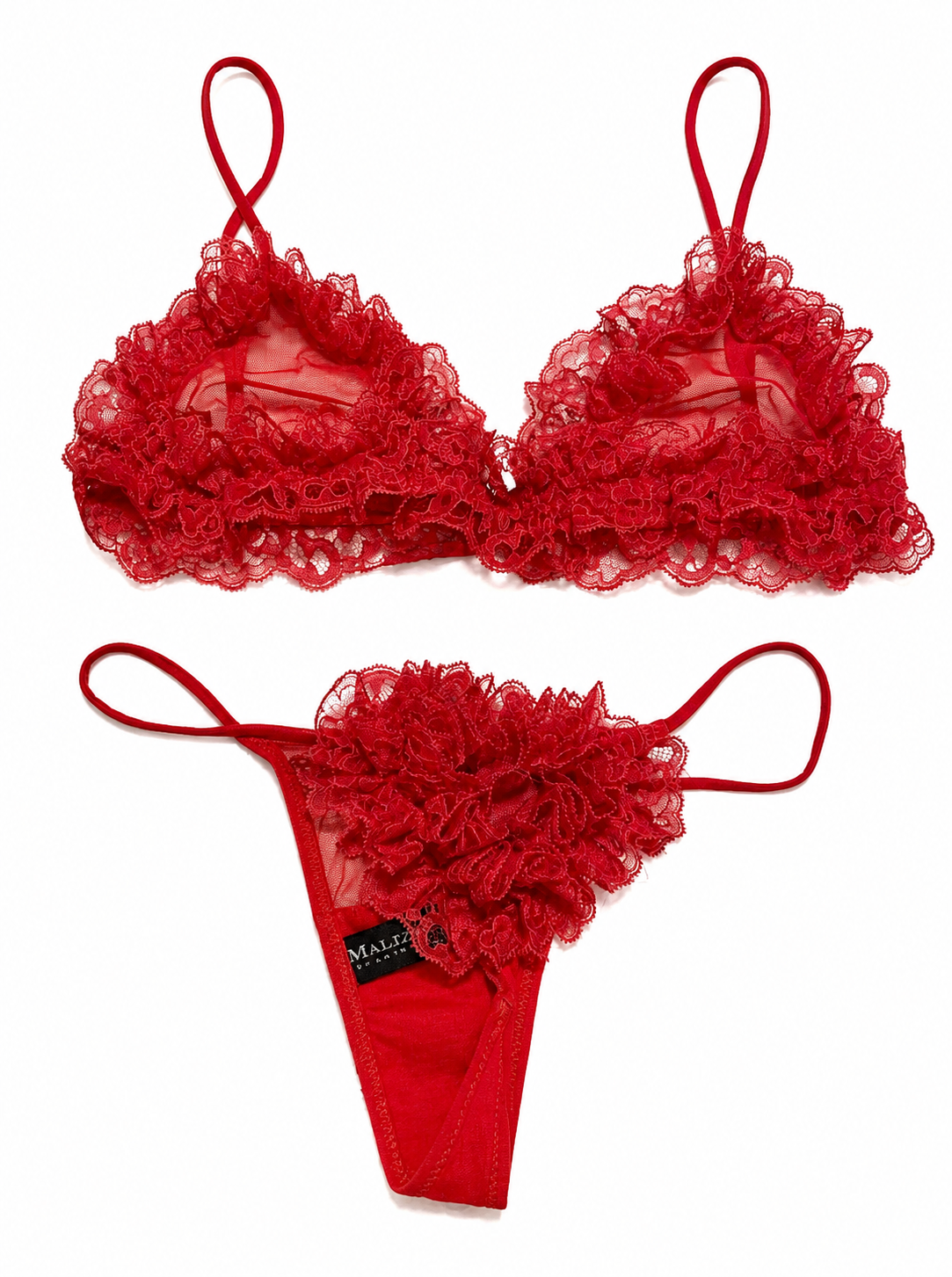 La Perla Malizia Collection Triangle Bra & Thong Set