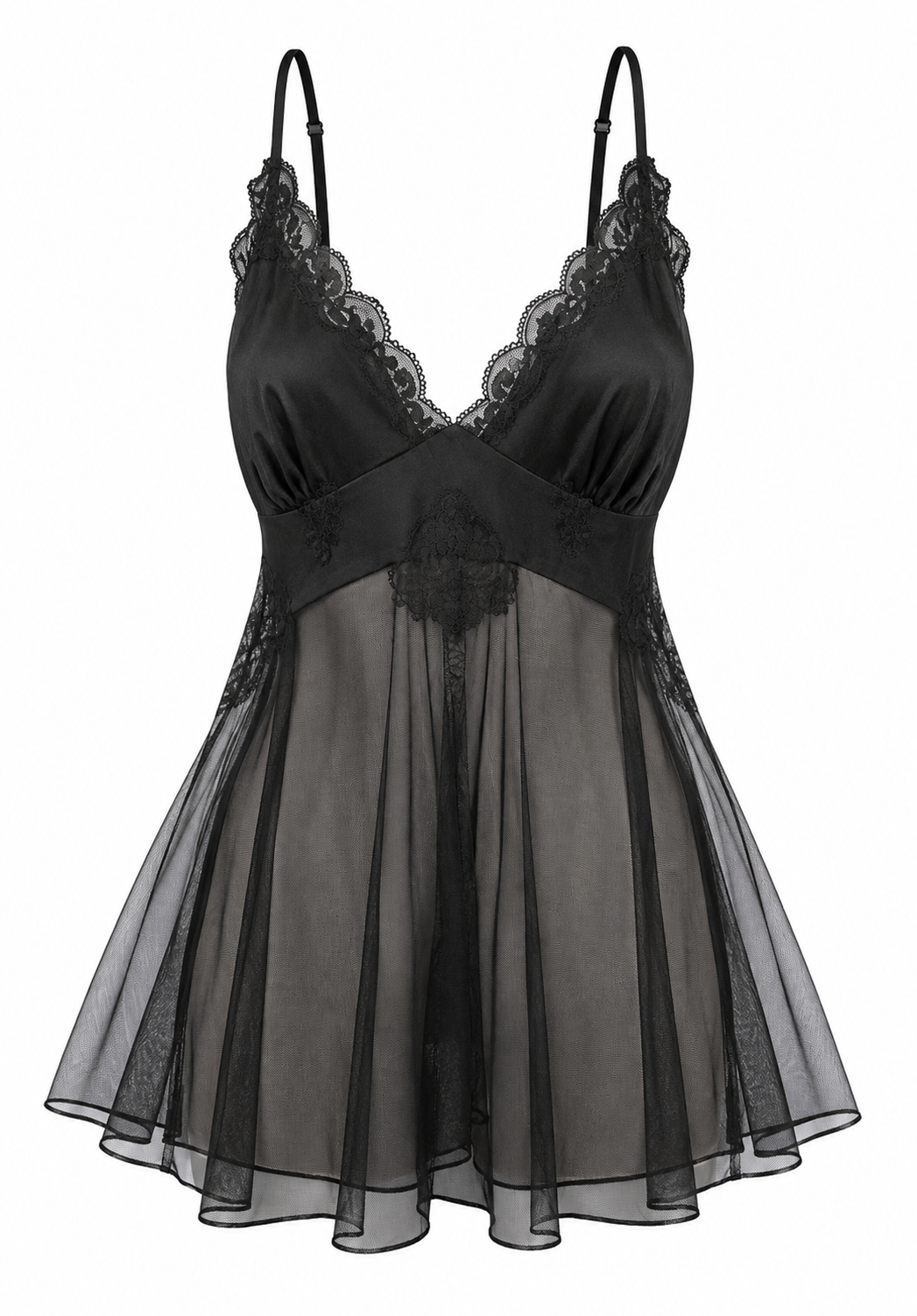Vintage Victoria's Secret Sheer Babydoll